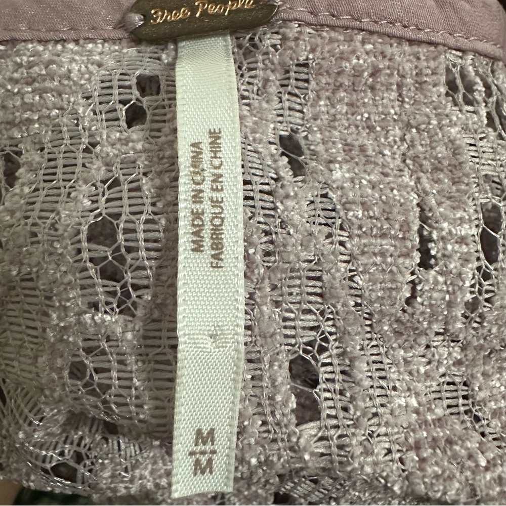 Free People‎ Ruby Lace Mini Dress Sz M - Picture 11 of 11